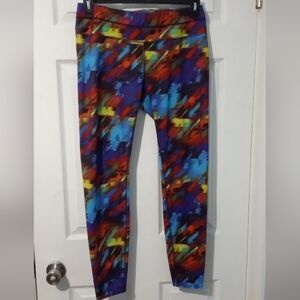 Athleta Vibrant Multicolor Leggings